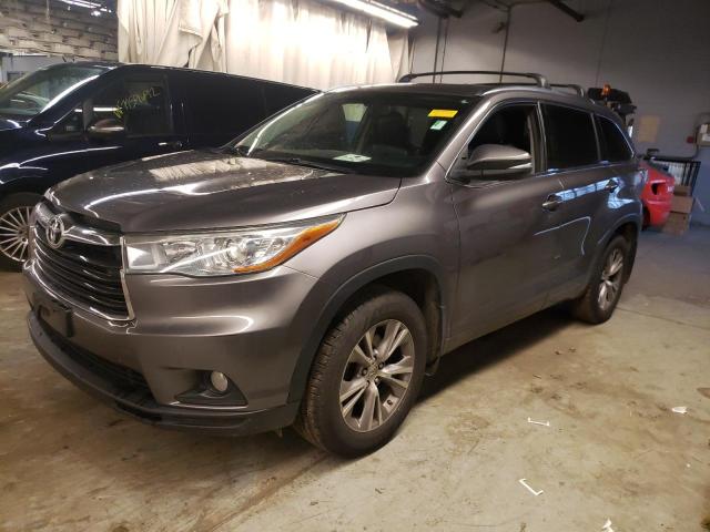 Foto 1 de la subasta – 2015 TOYOTA HIGHLANDER con VIN 5TDJKRFH1FS095433