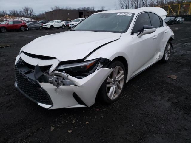 LEXUS IS 300 2021 with VIN JTHA81F20M5045328 - Photo from auction