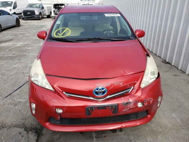Photo 5 from auction – 2012 TOYOTA PRIUS V with VIN JTDZN3EU2C3083844