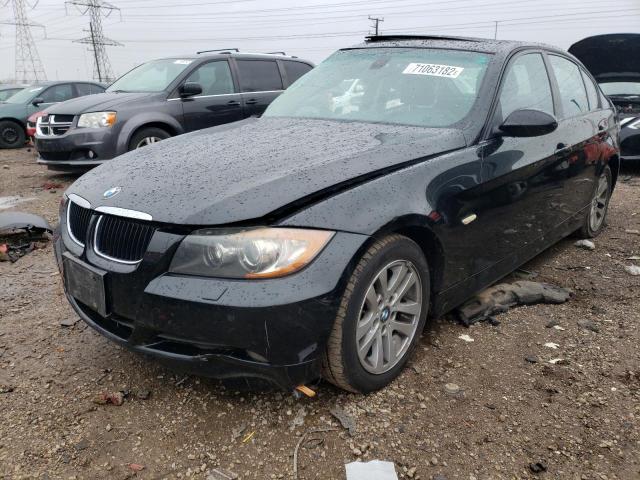 BMW 328 XI 2007 with VIN WBAVC935X7KX54690 - Photo from auction