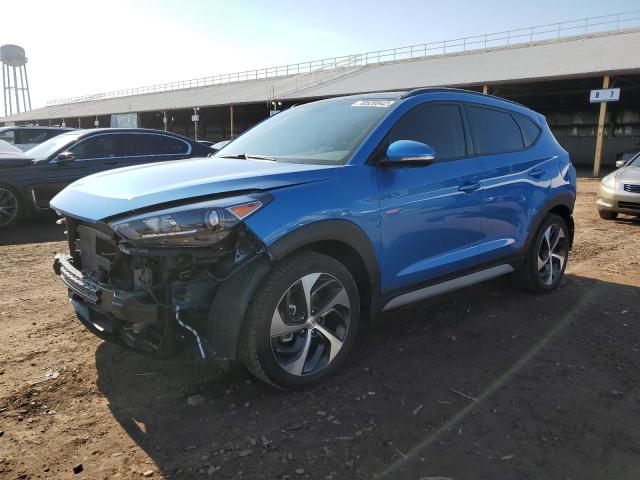 HYUNDAI TUCSON VAL 2018 with VIN KM8J3CA26JU636344 - Photo from auction