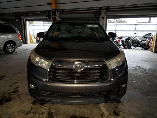 Photo 5 from auction – 2014 TOYOTA HIGHLANDER with VIN 5TDJKRFH9ES042395