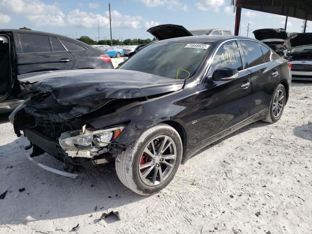 Photo 1 from auction – 2017 INFINITI Q50 PREMIU with VIN JN1EV7AP8HM741273