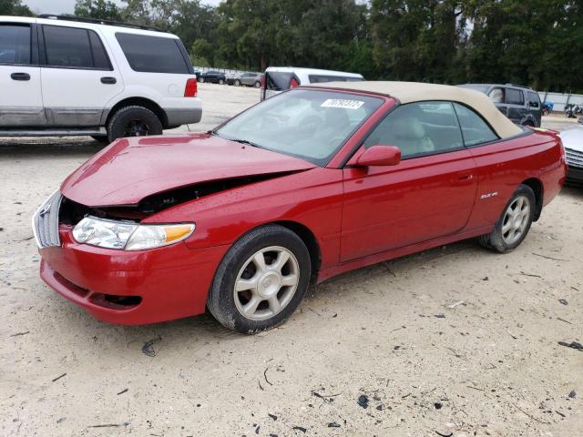 TOYOTA CAMRY SOLA 2002 with VIN 2T1FF22P92C579867 - Photo from auction