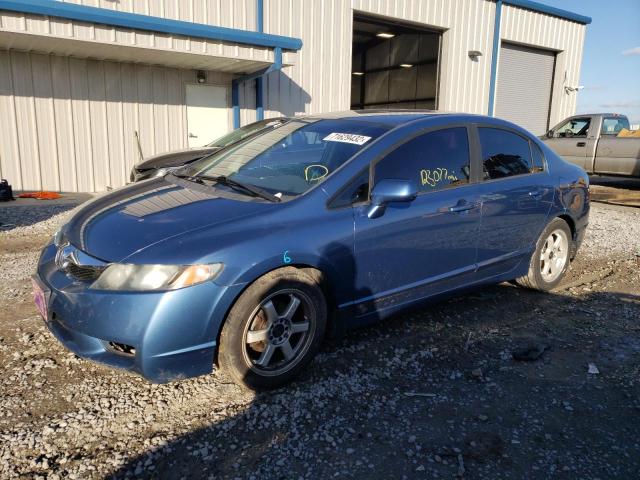 HONDA CIVIC LX 2011 with VIN 19XFA1F54BE044657 - Photo from auction