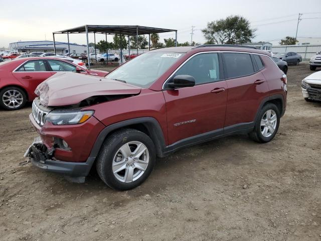 JEEP COMPASS LA 2022 with VIN 3C4NJCBB9NT138603 - Photo from auction