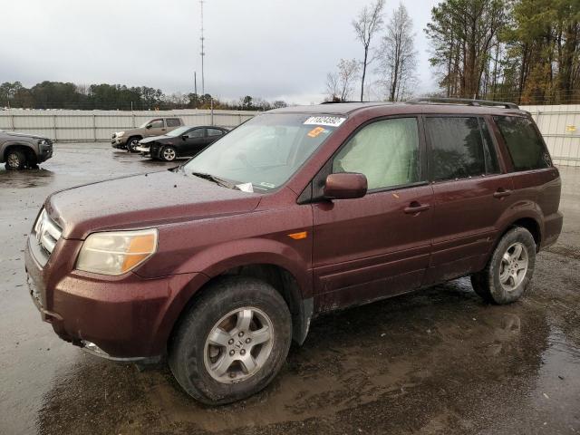 HONDA PILOT SE 2008 with VIN 5FNYF28388B003012 - Photo from auction