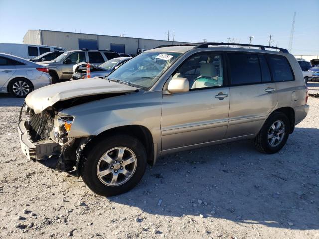 TOYOTA HIGHLANDER 2004 with VIN JTEGP21A440037373 - Photo from auction