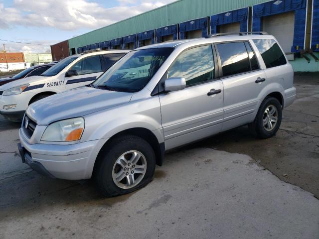 HONDA PILOT 2005 with VIN 5FNYF184X5B057345 - Photo from auction