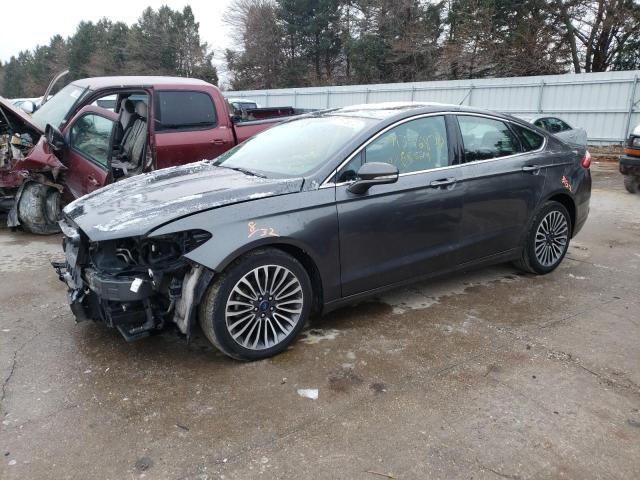 FORD FUSION SE 2017 with VIN 3FA6P0T91HR101307 - Photo from auction