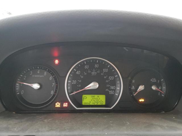 Photo 9 from auction – 2007 HYUNDAI SONATA GLS with VIN 5NPET46C87H181545
