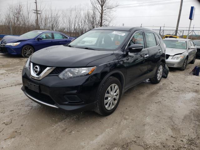 NISSAN ROGUE S 2015 with VIN KNMAT2MV2FP528801 - Photo from auction