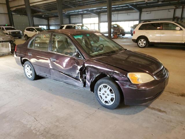Photo 4 from auction – 2001 HONDA CIVIC LX with VIN JHMES16501S005048