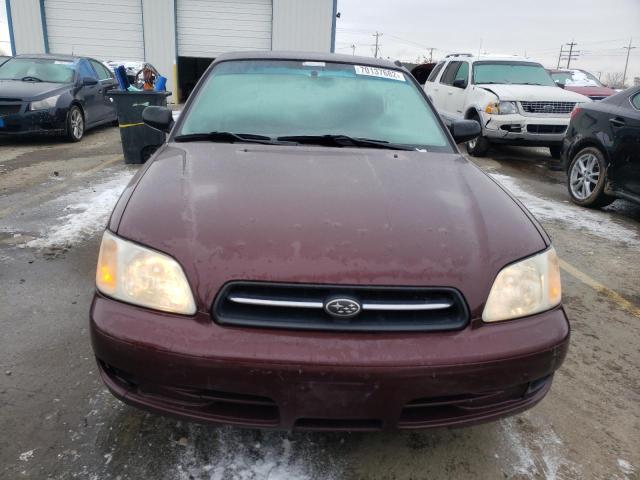 Photo 5 from auction – 2000 SUBARU LEGACY L with VIN 4S3BE6355Y7200492