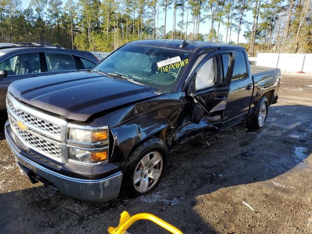 CHEVROLET SILVERADO 2015 with VIN 3GCUKREH3FG264753 - Photo from auction