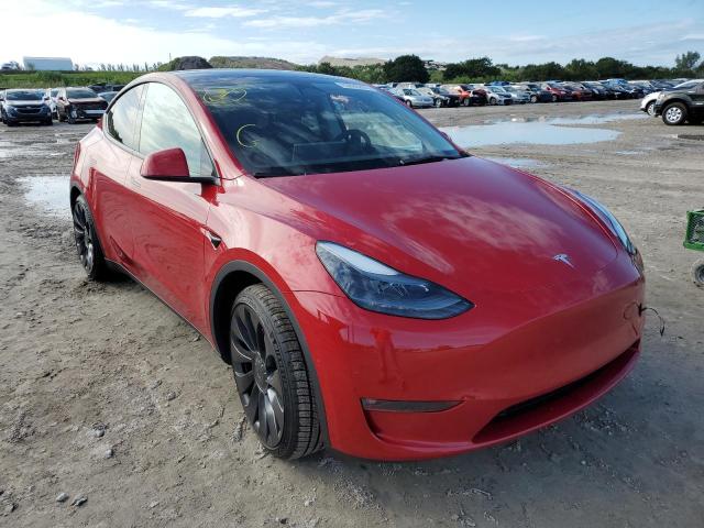 Photo 4 from auction – 2022 TESLA MODEL Y with VIN 7SAYGDEF2NF522515