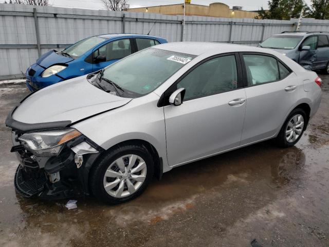 TOYOTA COROLLA L 2014 with VIN 2T1BURHE5EC126689 - Photo from auction