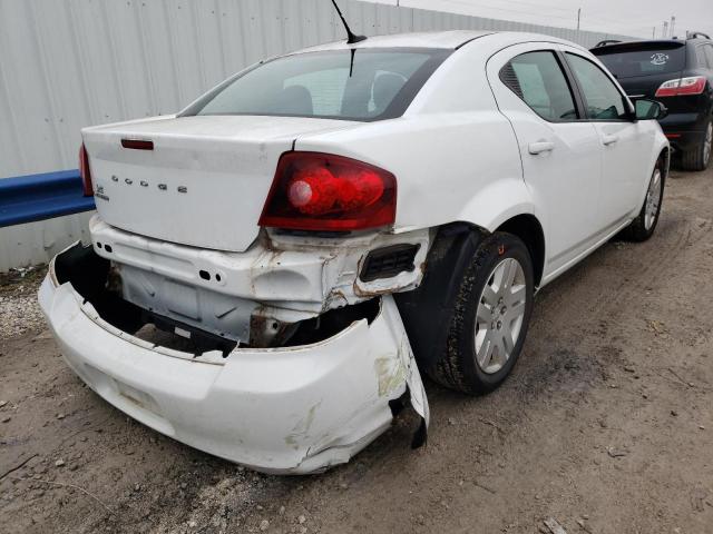 Photo 3 from auction – 2014 DODGE AVENGER SE with VIN 1C3CDZAB7EN214794