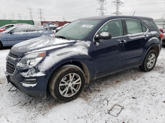CHEVROLET EQUINOX LS 2017 with VIN 2GNFLEEK2H6187972 - Photo from auction