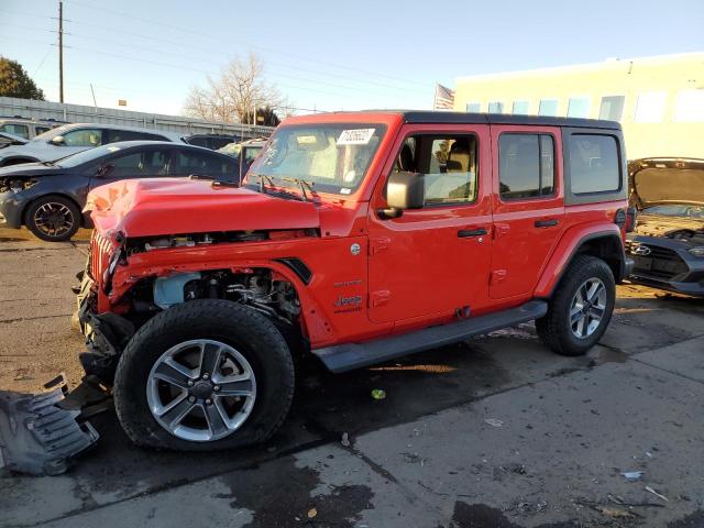 JEEP WRANGLER U 2020 with VIN 1C4HJXEN7LW152470 - Photo from auction