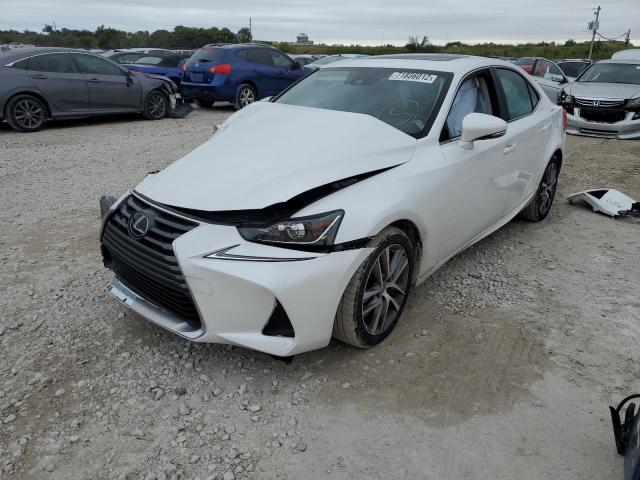 LEXUS IS 300 2020 with VIN JTHAA1D2XL5107954 - Photo from auction