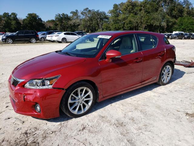 LEXUS CT 200 2012 with VIN JTHKD5BHXC2100207 - Photo from auction