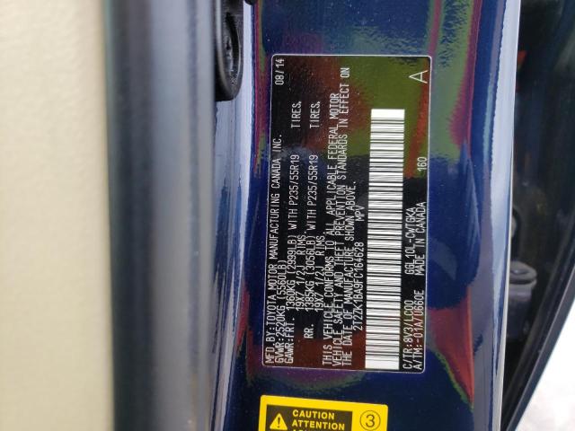 Photo 14 from auction – 2015 LEXUS RX 350 with VIN 2T2ZK1BA9FC164628
