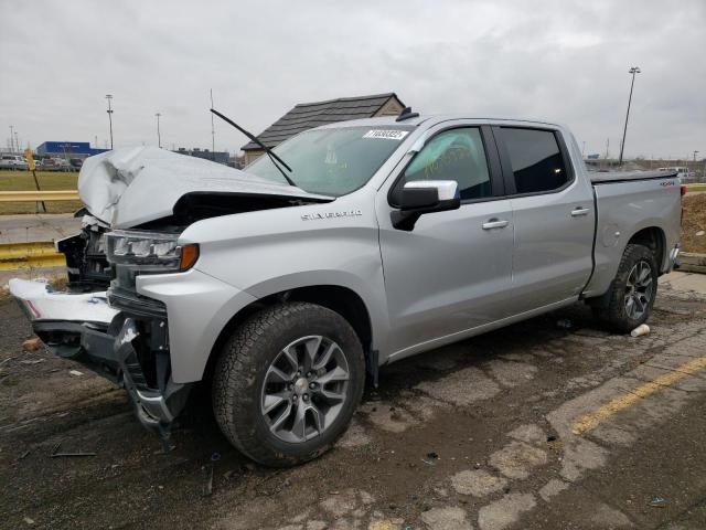 CHEVROLET SILVERADO 2021 with VIN 1GCPYJEK4MZ420062 - Photo from auction