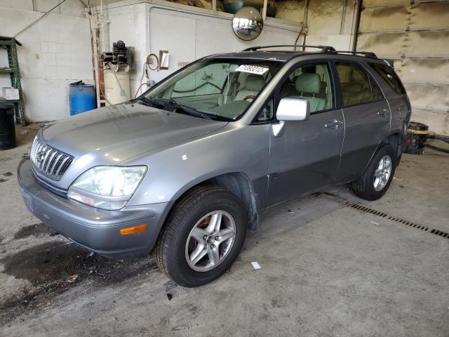 LEXUS RX 300 2001 with VIN JTJHF10U810233567 - Photo from auction