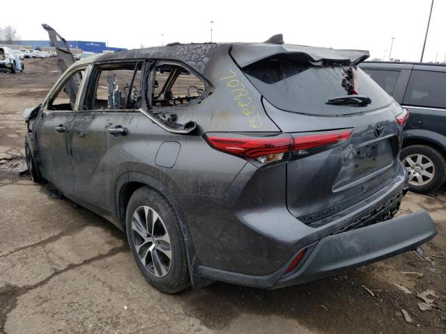 Photo 2 from auction – 2022 TOYOTA HIGHLANDER with VIN 5TDGZRBH1NS235944