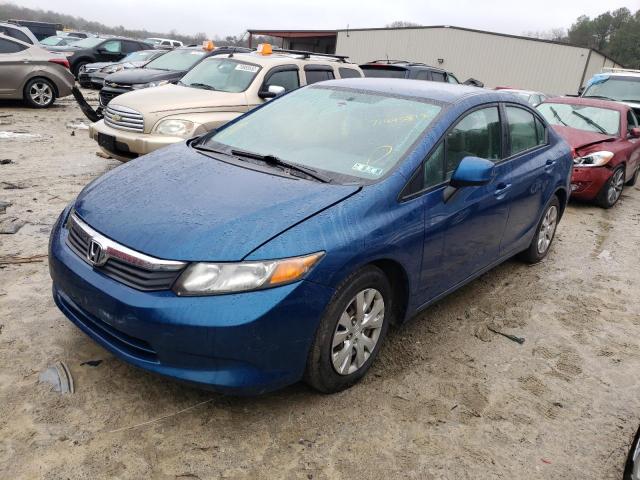 HONDA CIVIC LX 2012 with VIN 19XFB2F53CE361754 - Photo from auction