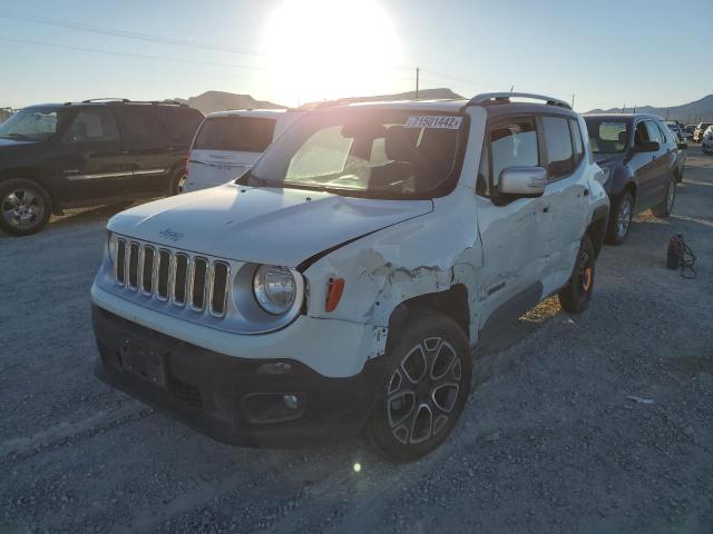 JEEP RENEGADE L 2016 with VIN ZACCJBDT6GPC93644 - Photo from auction