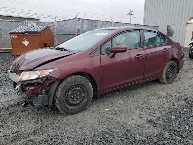 Photo 1 from auction – 2014 HONDA CIVIC LX with VIN 2HGFB2F42EH045858
