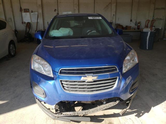 Photo 5 from auction – 2016 CHEVROLET TRAX LS with VIN KL7CJKSB8GB760080