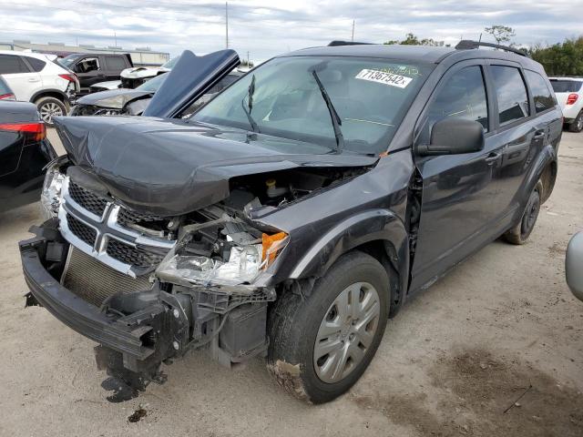 DODGE JOURNEY SE 2020 with VIN 3C4PDCAB3LT249727 - Photo from auction