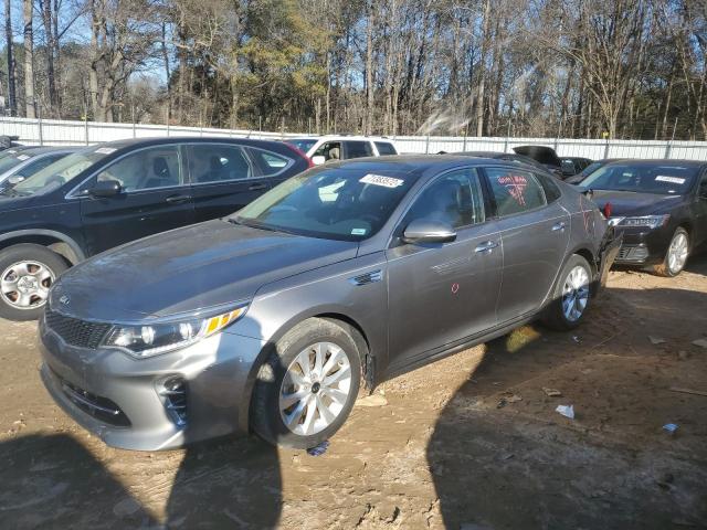 KIA OPTIMA EX 2017 with VIN 5XXGU4L37HG140380 - Photo from auction