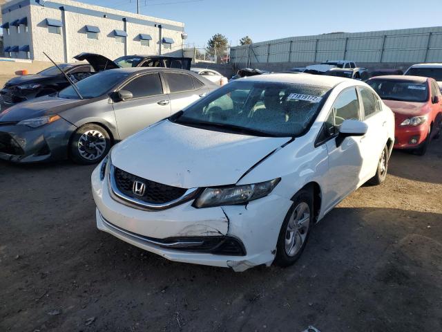 HONDA CIVIC LX 2015 with VIN 19XFB2F55FE098252 - Photo from auction