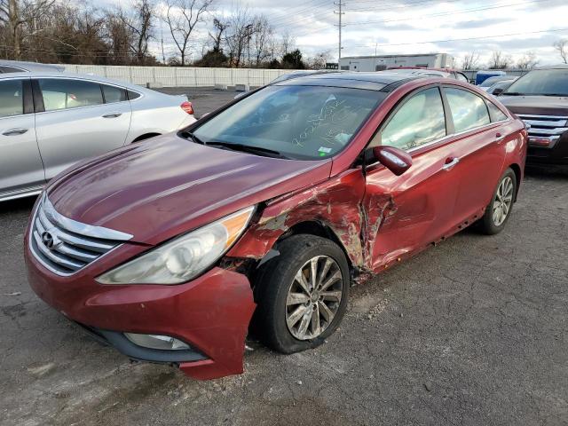 HYUNDAI SONATA SE 2014 with VIN 5NPEC4AC6EH905835 - Photo from auction