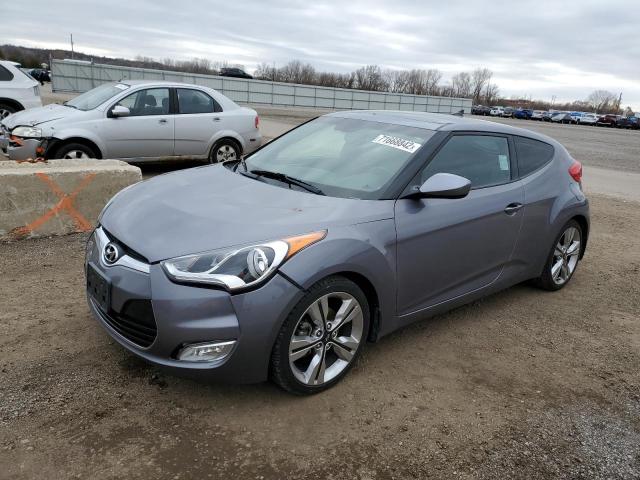 HYUNDAI VELOSTER 2016 with VIN KMHTC6AD6GU289327 - Photo from auction