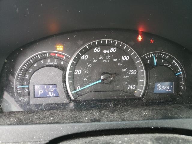 Photo 9 from auction – 2012 TOYOTA CAMRY BASE with VIN 4T4BF1FK8CR260652