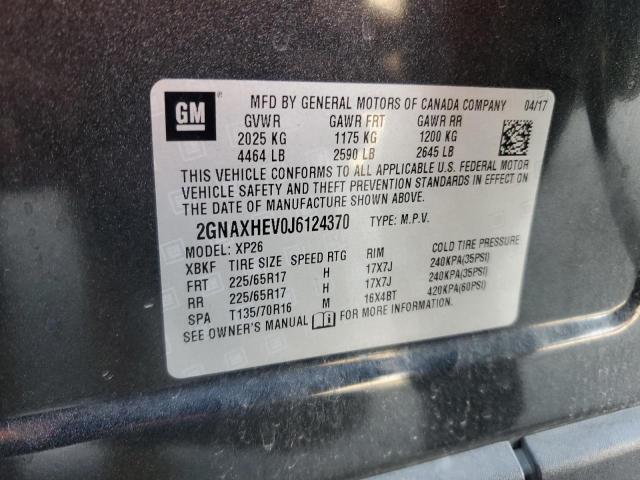 Photo 14 from auction – 2018 CHEVROLET EQUINOX LS with VIN 2GNAXHEV0J6124370