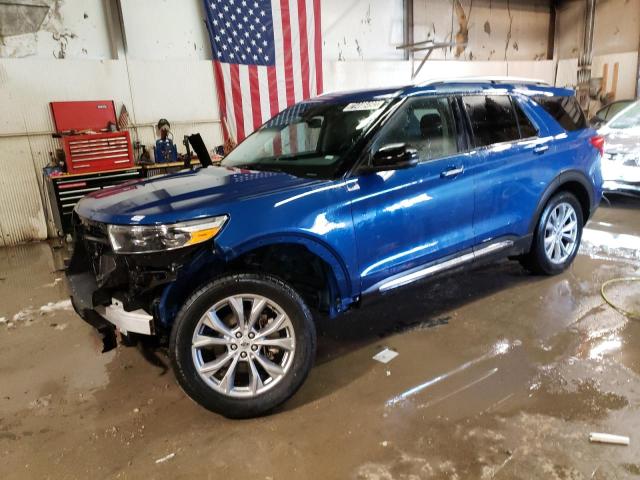 FORD EXPLORER L 2021 with VIN 1FMSK8FH8MGA84995 - Photo from auction