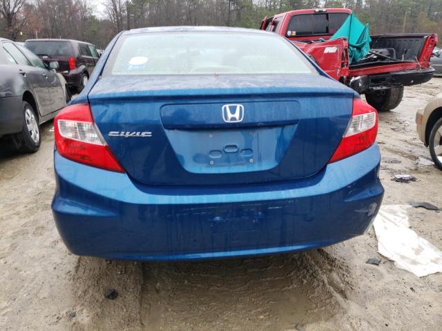 Photo 6 from auction – 2012 HONDA CIVIC LX with VIN 19XFB2F53CE361754