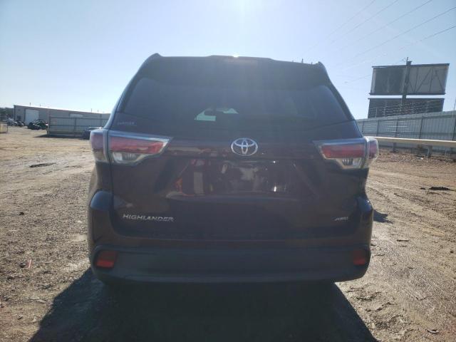 Photo 6 from auction – 2016 TOYOTA HIGHLANDER with VIN 5TDBKRFH3GS289838