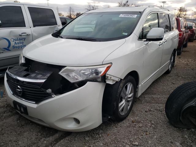 NISSAN QUEST 2012 with VIN JN8AE2KP2C9051631 - Photo from auction