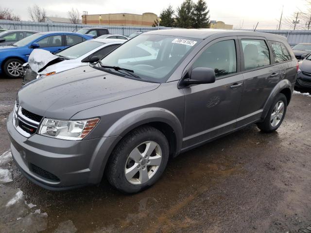 DODGE JOURNEY SE 2013 with VIN 3C4PDCAB2DT596466 - Photo from auction