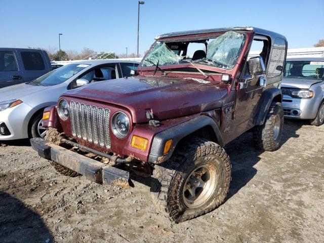 JEEP WRANGLER / 2002 with VIN 1J4FA39S52P731136 - Photo from auction