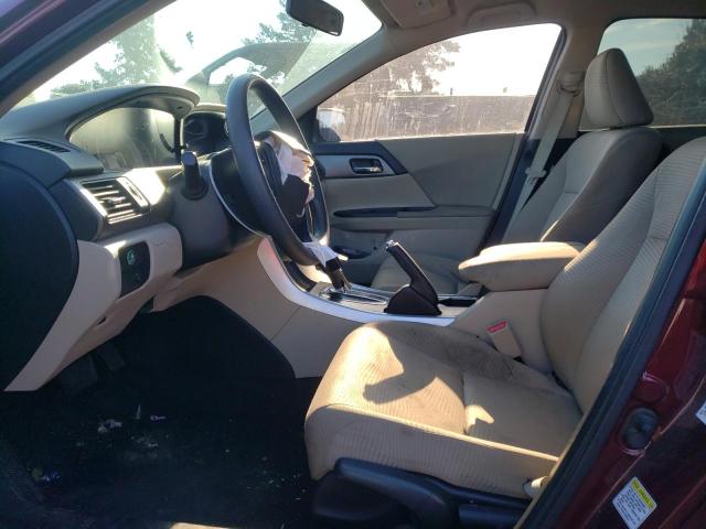 Photo 7 from auction – 2014 HONDA ACCORD LX with VIN 1HGCR2F39EA272789