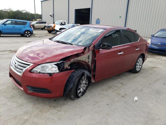 Photo 1 from auction – 2015 NISSAN SENTRA S with VIN 3N1AB7AP5FL691110