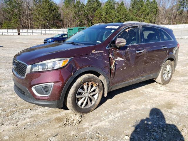 KIA SORENTO LX 2017 with VIN 5XYPG4A35HG243772 - Photo from auction